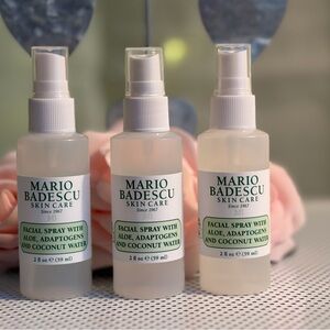 Mario Badescu Facial Spray Trio in White and Light Green